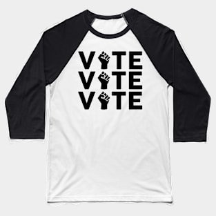 Vote Black Lives Matter Baseball T-Shirt